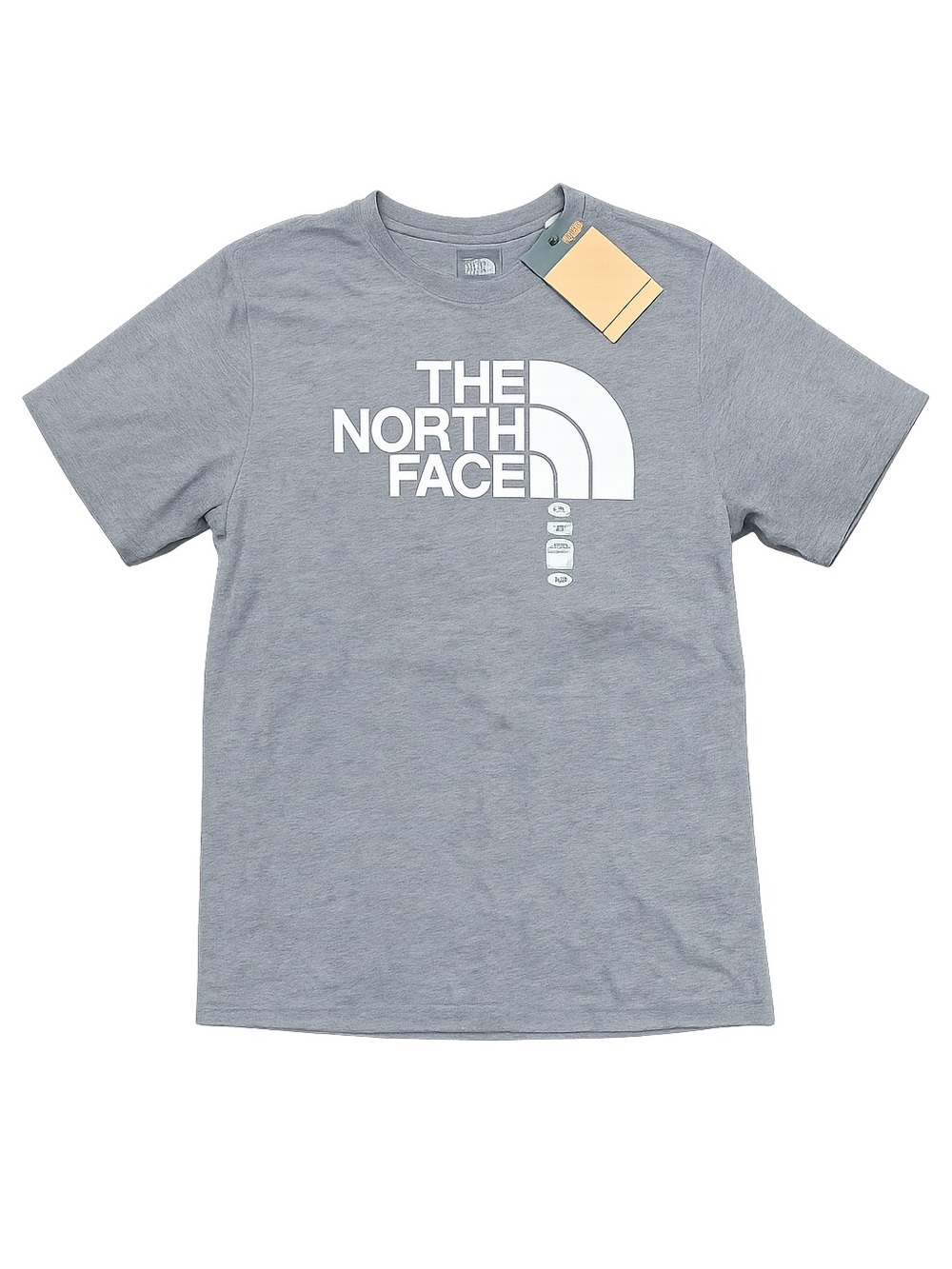 The North Face Men’s Gray Logo Graphic T-Shirt Size Small NWT Short Sleeve